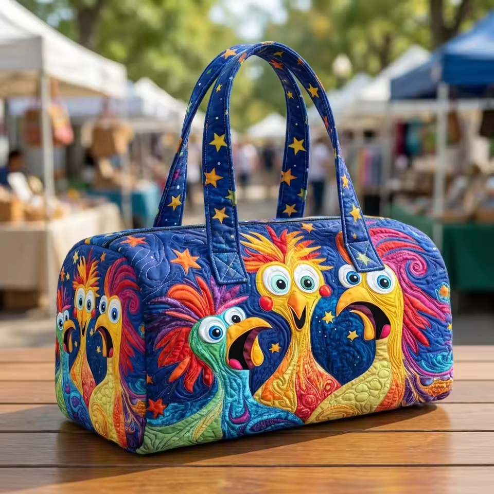 Adrienne | Handmade Soft Travel Tote