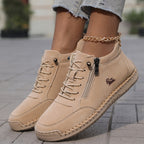 Soleil™ Orthopedic Comfort Zip Sneakers