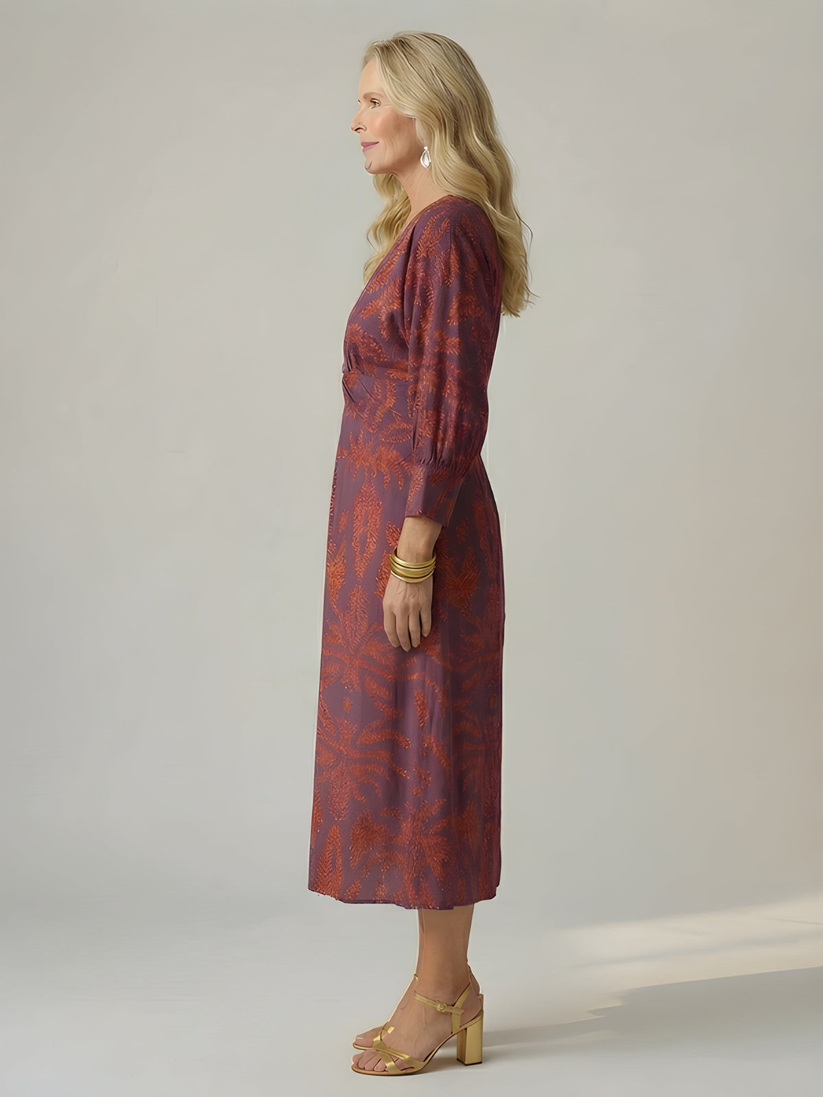 Alisson | Elegant Wrap Midi Dress