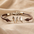 Vintage Bird Leather Rope Bracelet
