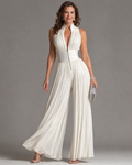 Zakira™ | Elegant Pleated Jumpsuit