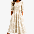 Elsie | Floral Pocket Midi Dress