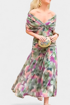 Alizée™ — Airy Grace Floral Dress