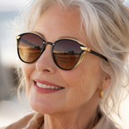 Runa | Polarised Cat-Eye Sunglasses with Case