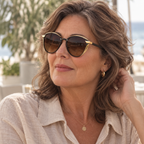 Runa | Polarised Cat-Eye Sunglasses with Case