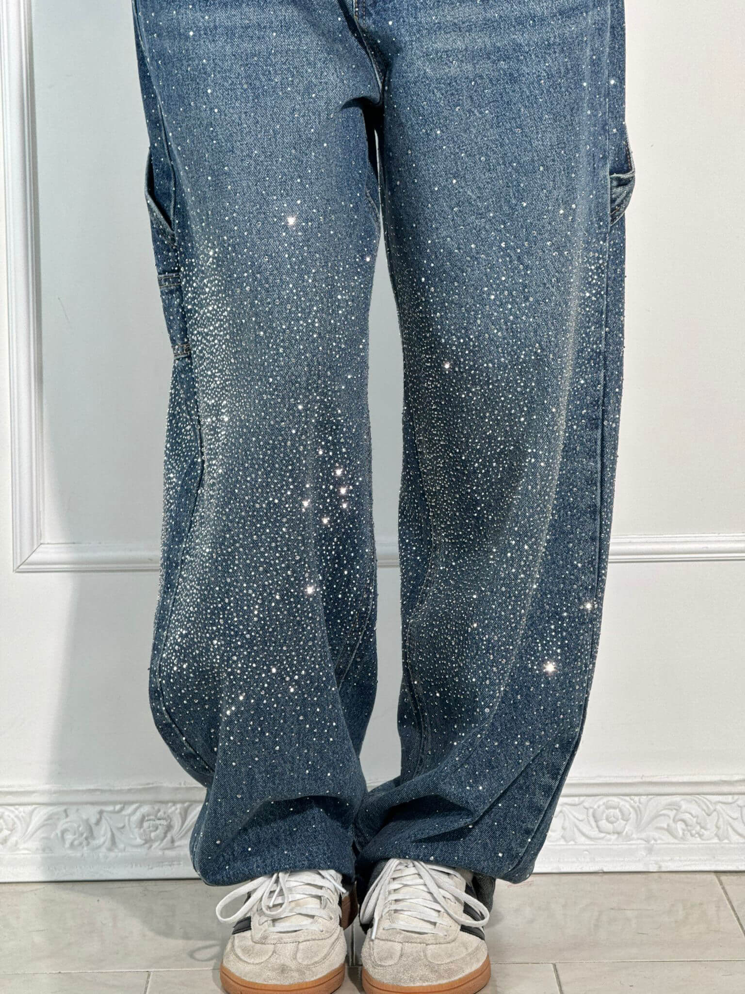 Elena Sparkle Balloon Jeans