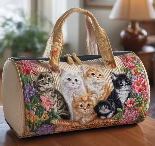 Alice | Handmade Soft Travel Bag