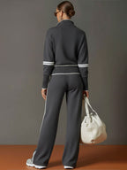 Amelie | Contrast Trim Lounge Set