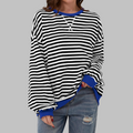 Mirelle | Relaxed Striped Long-Sleeve Top