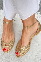 Isabelle – Woven Summer Sandals