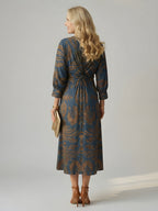 Alisson | Elegant Wrap Midi Dress