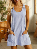 Aurélie | Short Striped Lightweight Dress