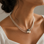 Retro Freshwater Pearl Necklace