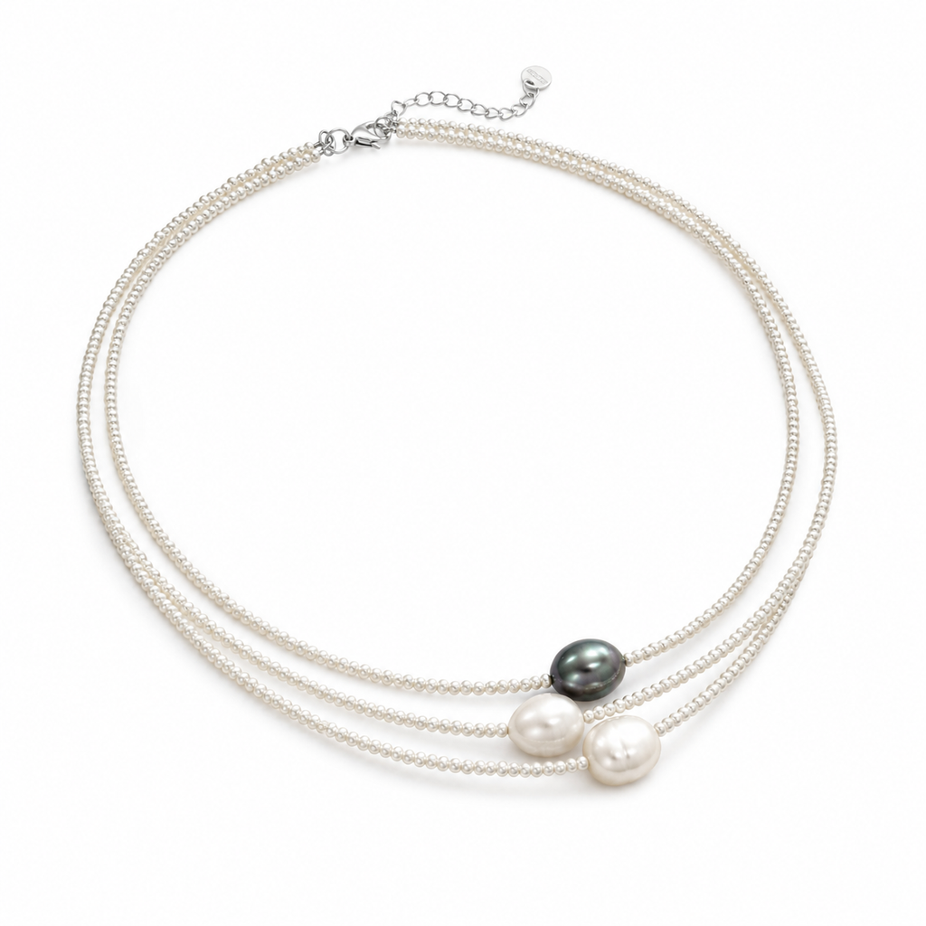 Retro Freshwater Pearl Necklace