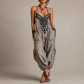 Erminilde | Embroidered Boho Jumpsuit