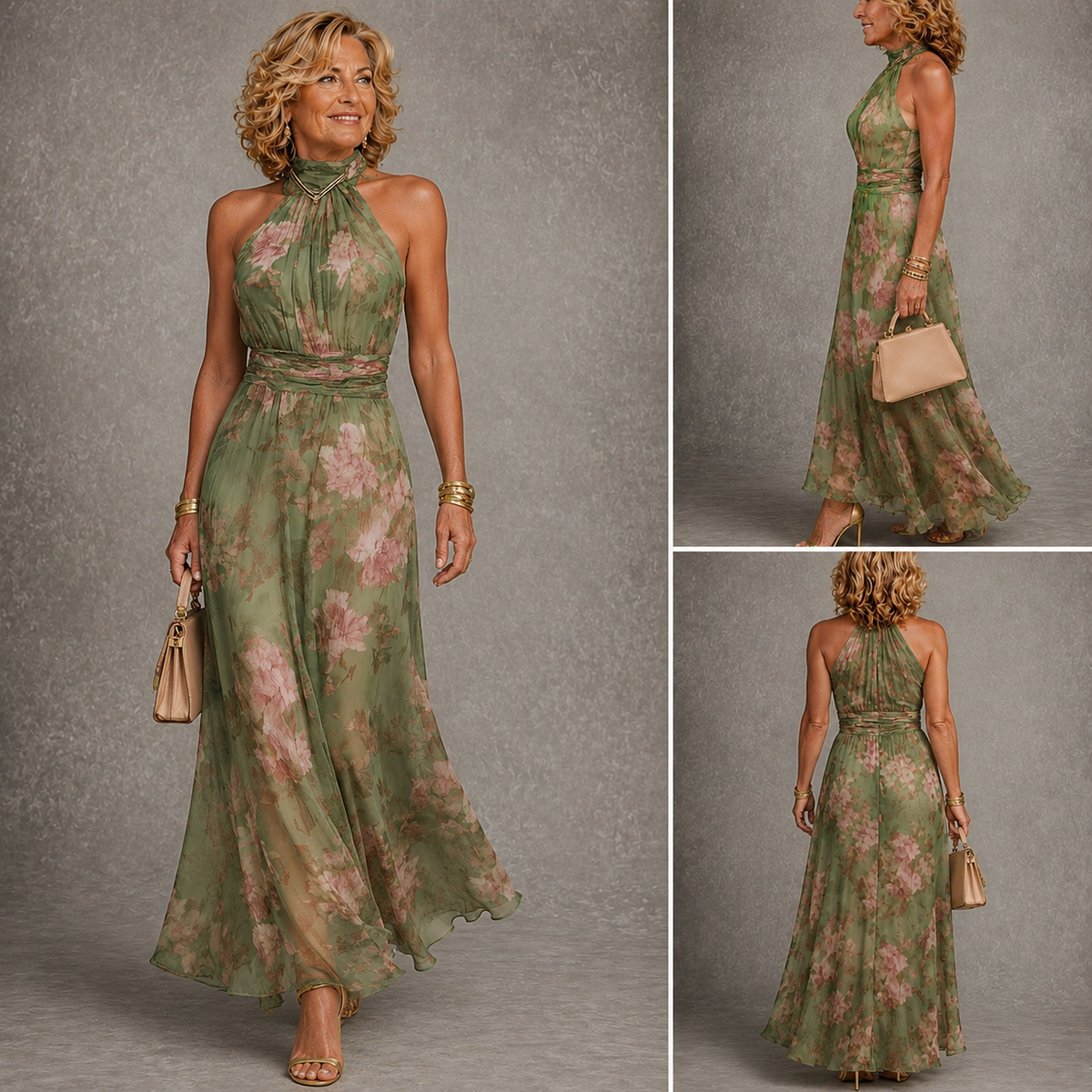 Cephra™ Long floral dress