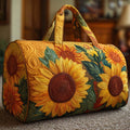 Happy Bloom Quilted Duffle Bag
