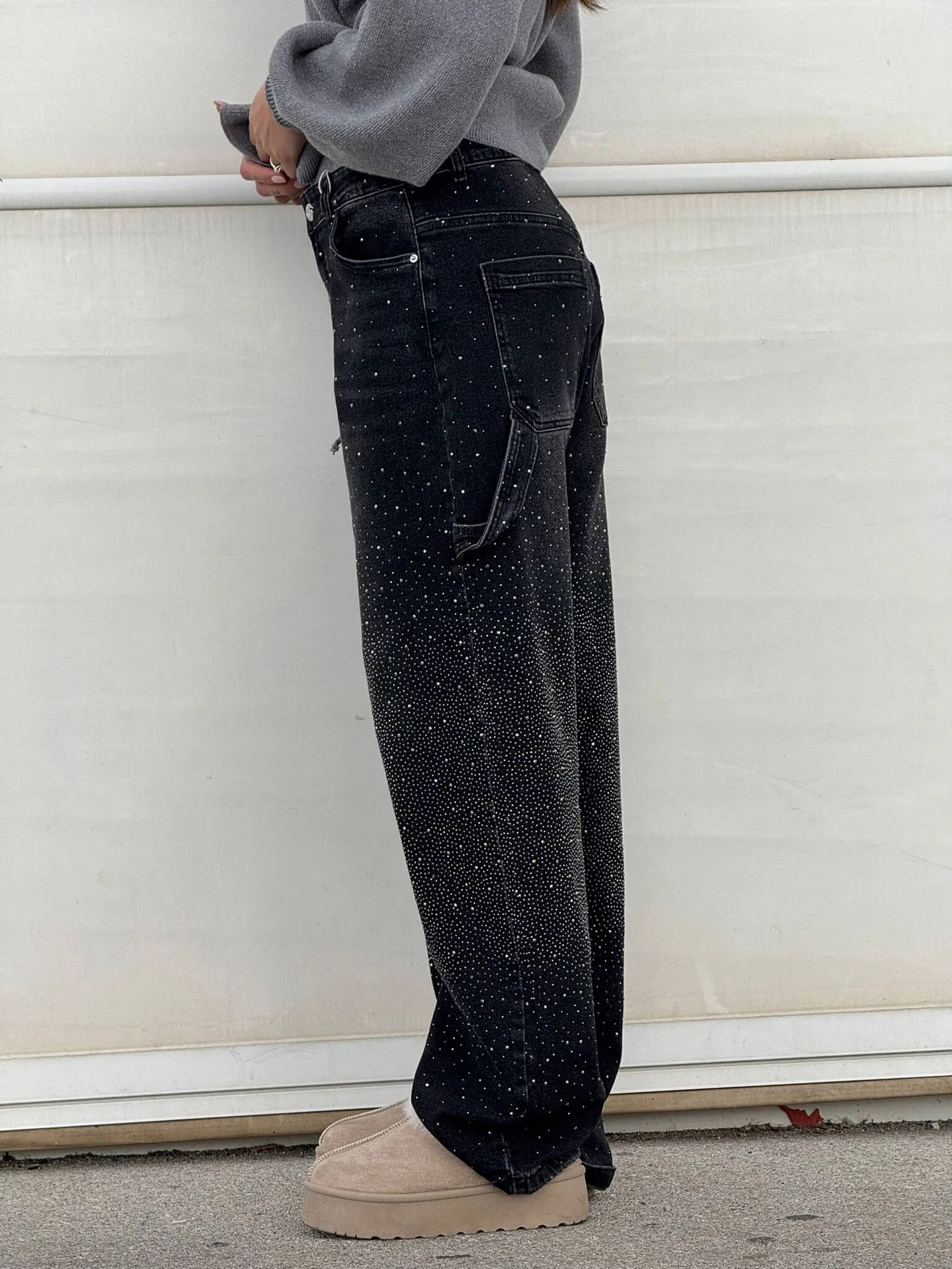 Elena Sparkle Balloon Jeans