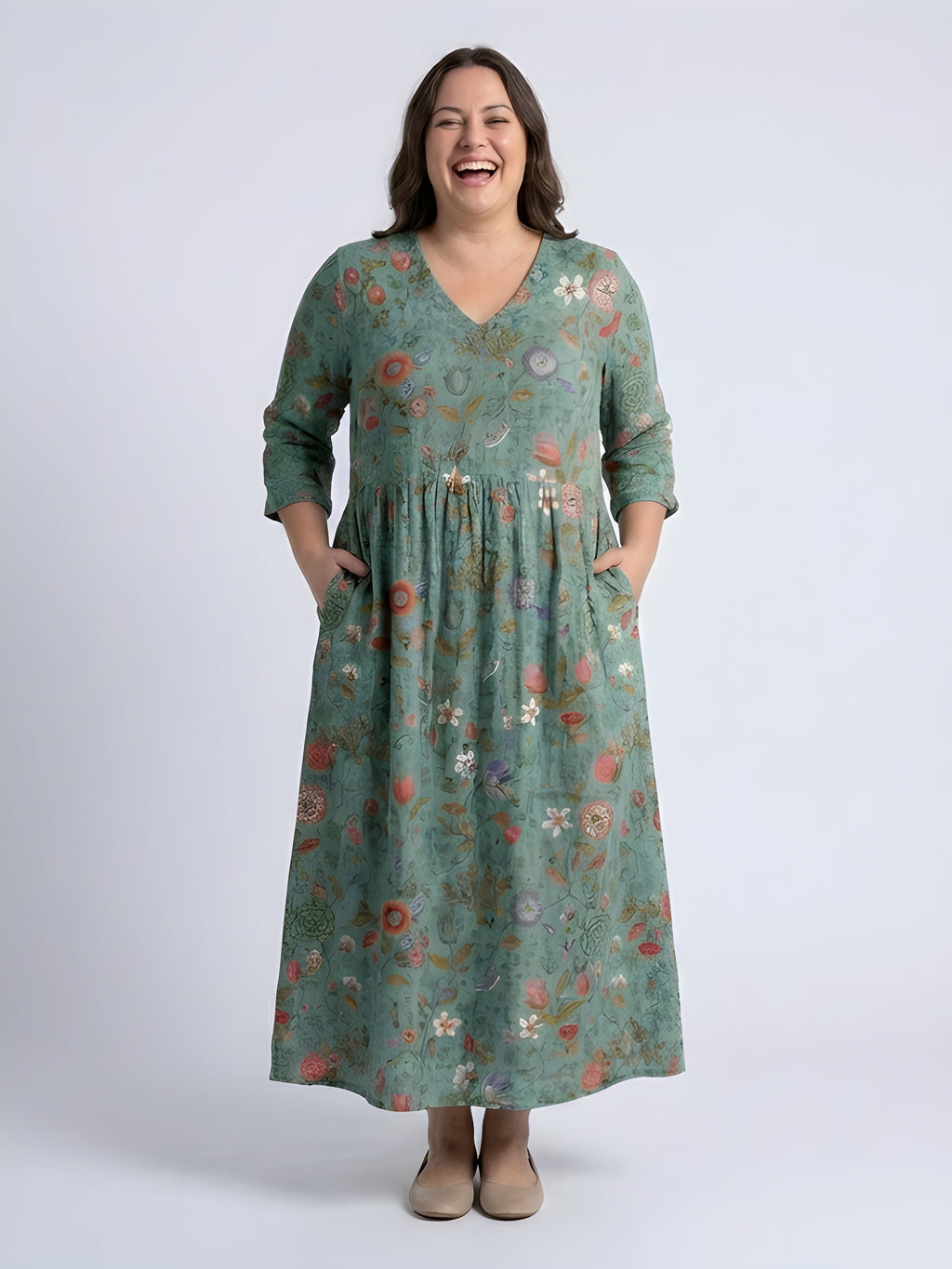 Marley | Elegant Floral Maxi Dress