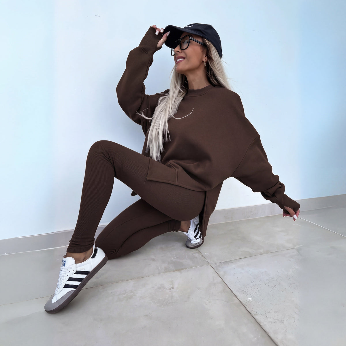 Mirelle | Relaxed Sweatshirt & Jogger Set