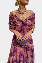 Alizée™ — Airy Grace Floral Dress