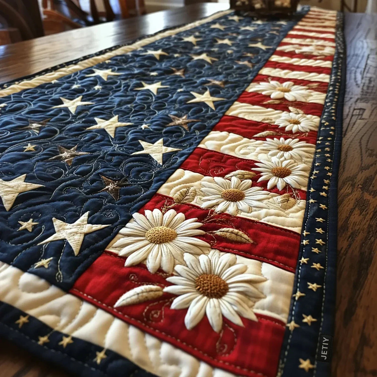 Quilted Tablecloth - Star Beauty