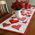 Quilted Tablecloth - Warm Hearts
