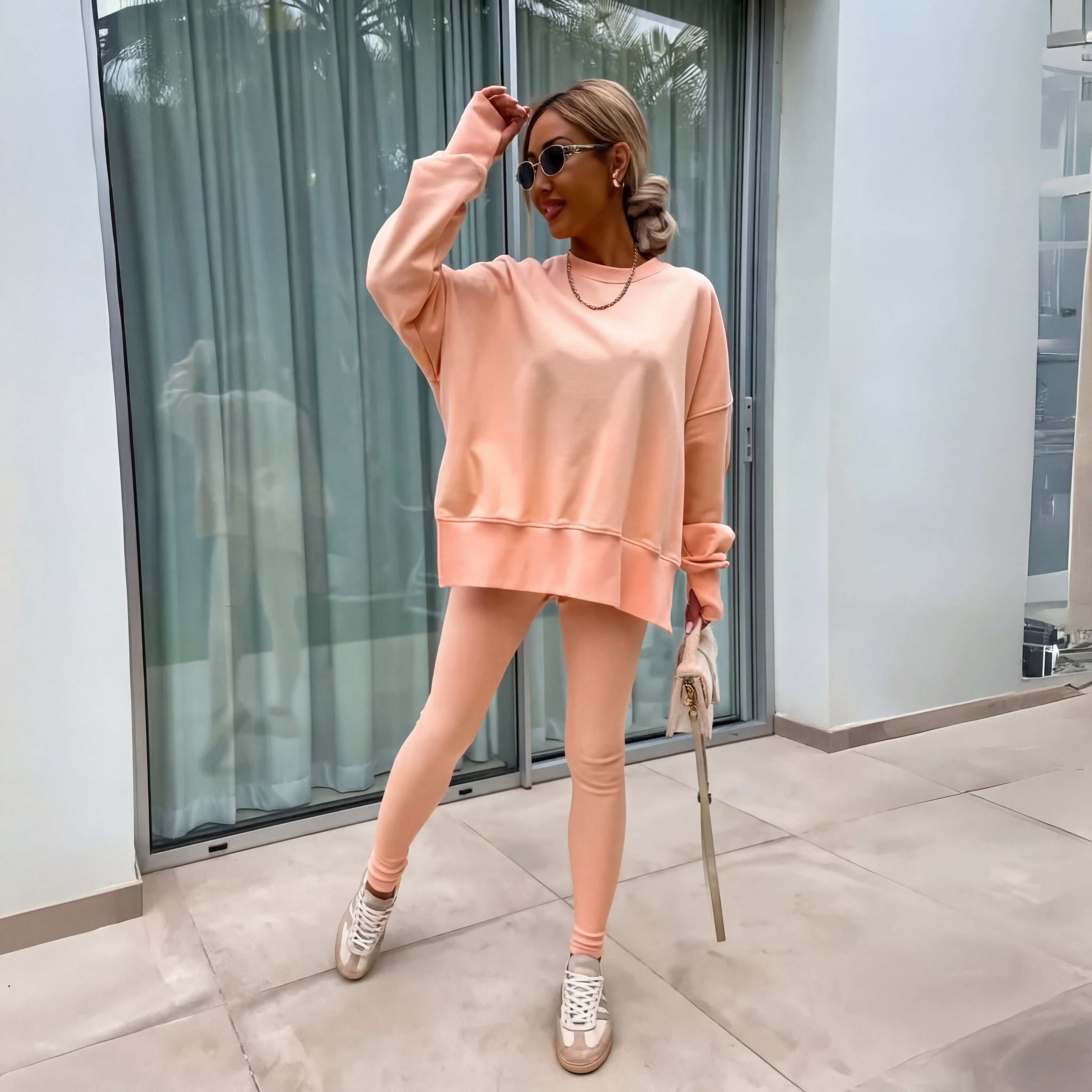 Mirelle | Relaxed Sweatshirt & Jogger Set