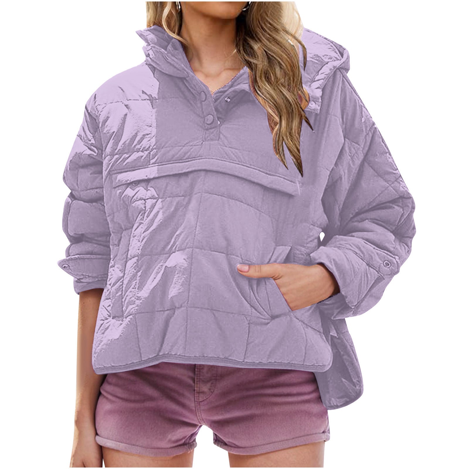 Elowen | Oversized Hooded Puffer Jacket