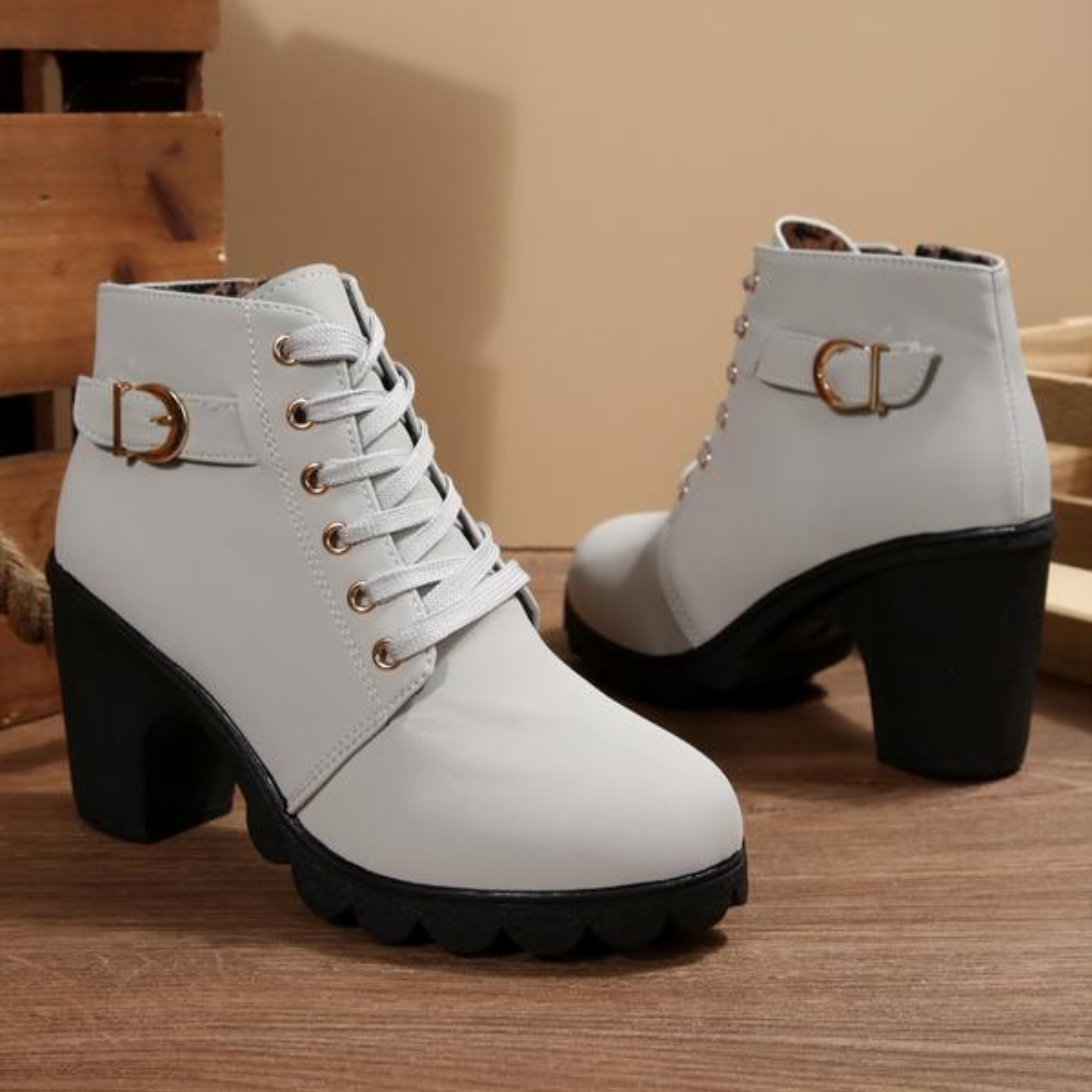 Avani - Chunky Ankle Boots