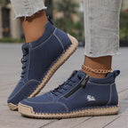Mila Comfortable Zipper Sneakers