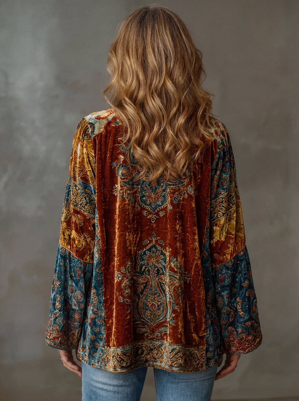 Calista | Velvet-Touch Bohemian Kimono