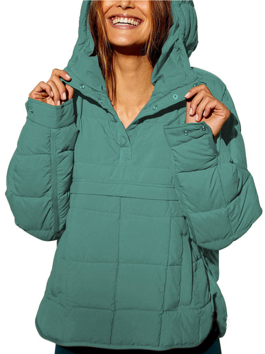 Elowen | Oversized Hooded Puffer Jacket