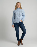 Celestine | Cable Knit Turtleneck Sweater