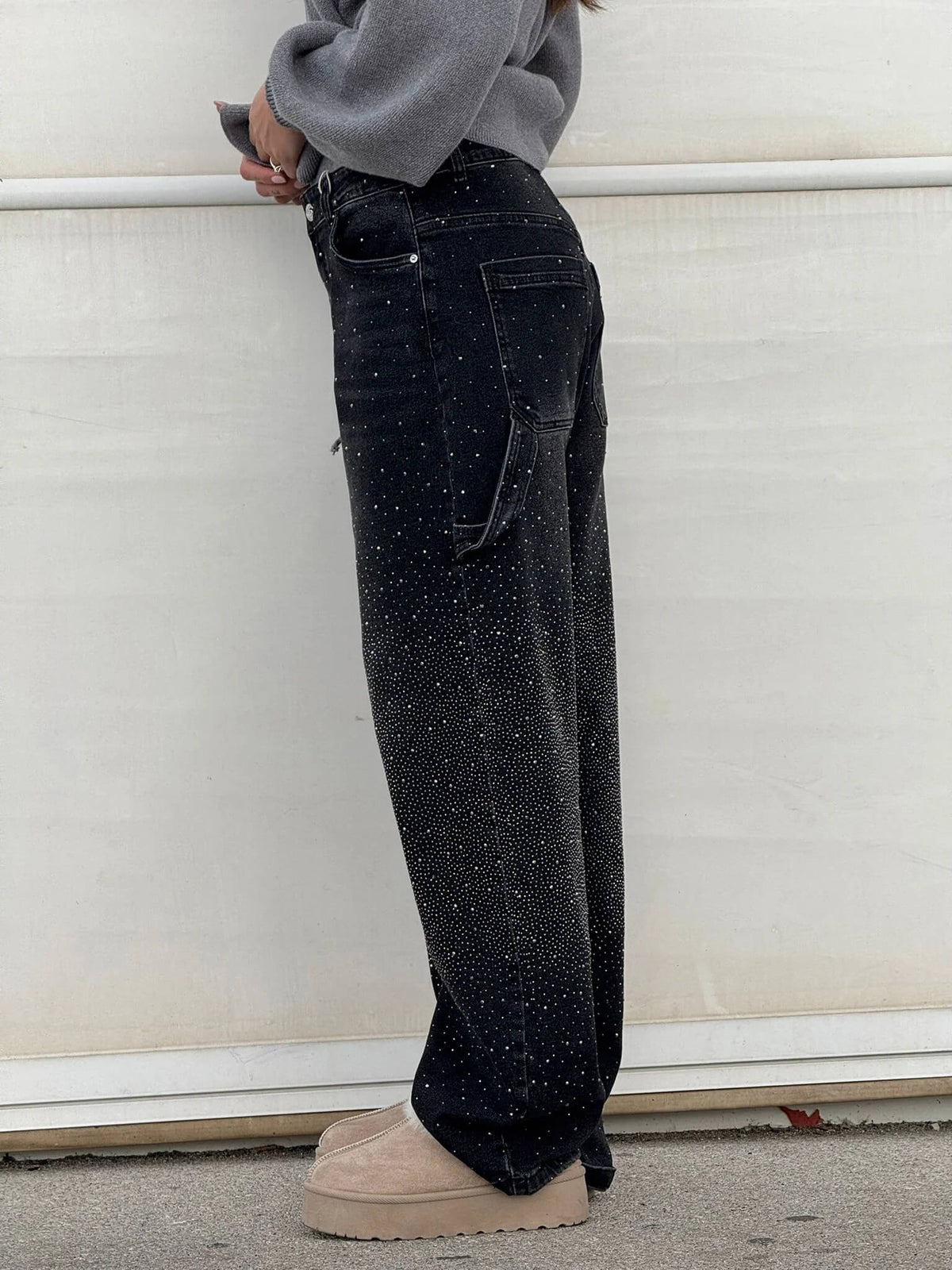 Hadley - Embellished Carpenter Jeans