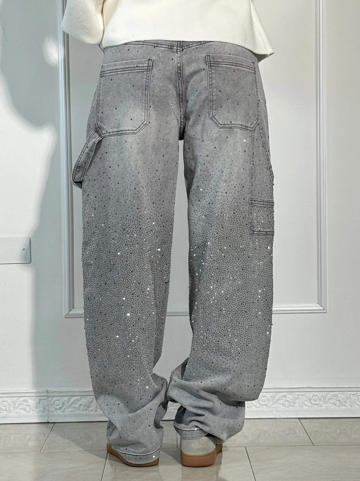 Hadley - Embellished Carpenter Jeans