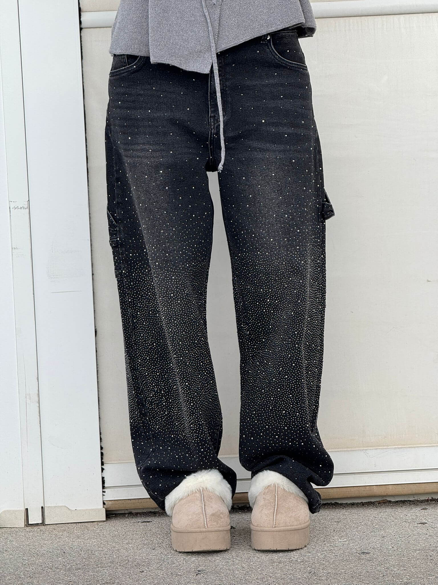 Hadley - Embellished Carpenter Jeans