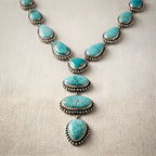 Elegant Vintage Turquoise Jewelry Set