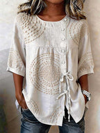 Isolde - Artisan Embroidered Top