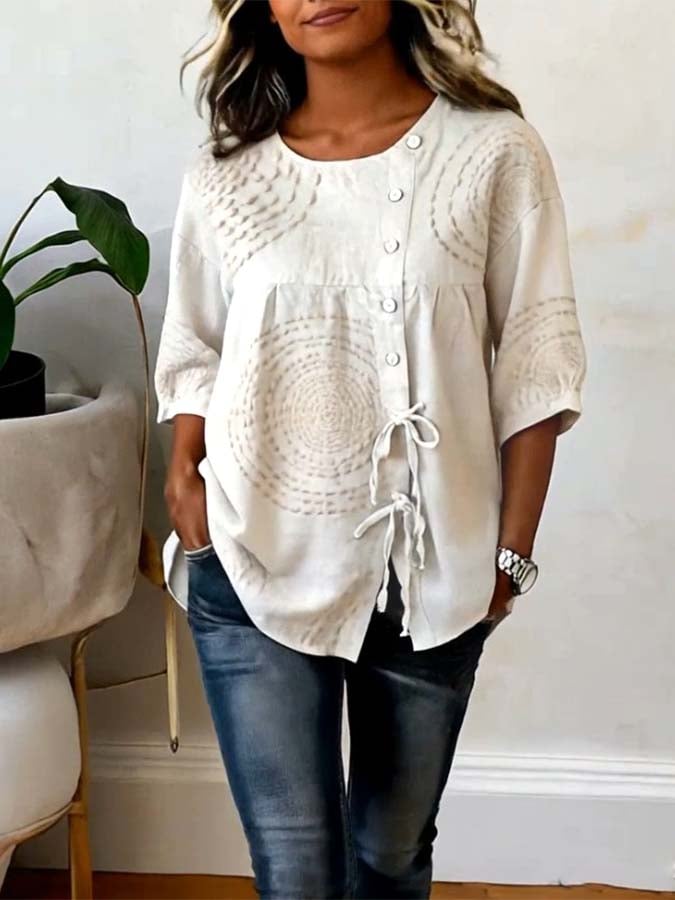 Isolde - Artisan Embroidered Top