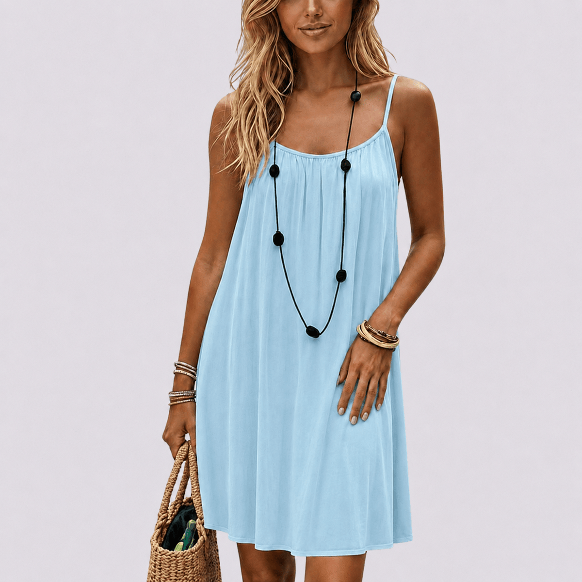 Sundrift Open-Back Dress