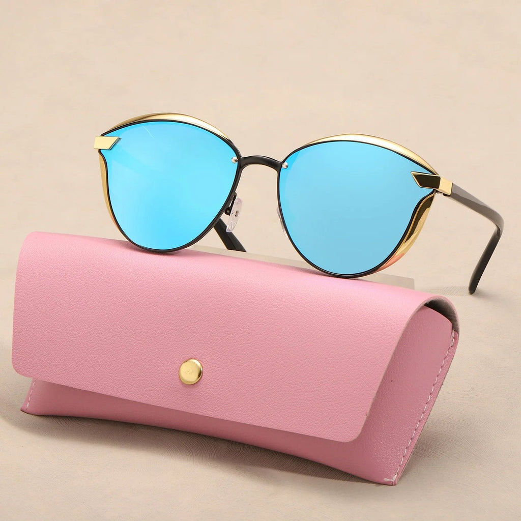 Runa | Polarised Cat-Eye Sunglasses with Case