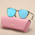 Runa | Polarised Cat-Eye Sunglasses with Case