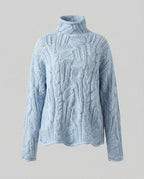 Celestine | Cable Knit Turtleneck Sweater