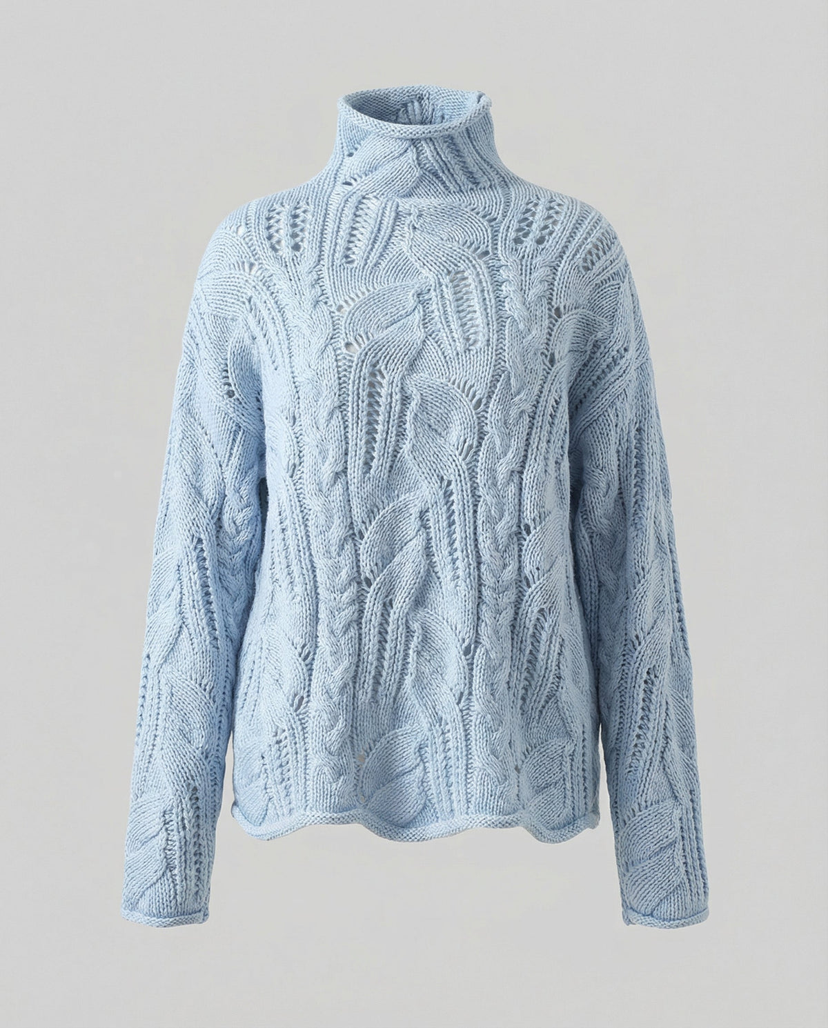 Celestine | Cable Knit Turtleneck Sweater