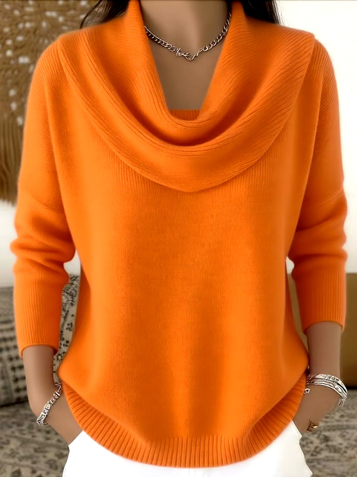 Madeline | Versatile collared sweater