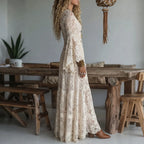 Noelene | Vintage Lace Maxi Dress