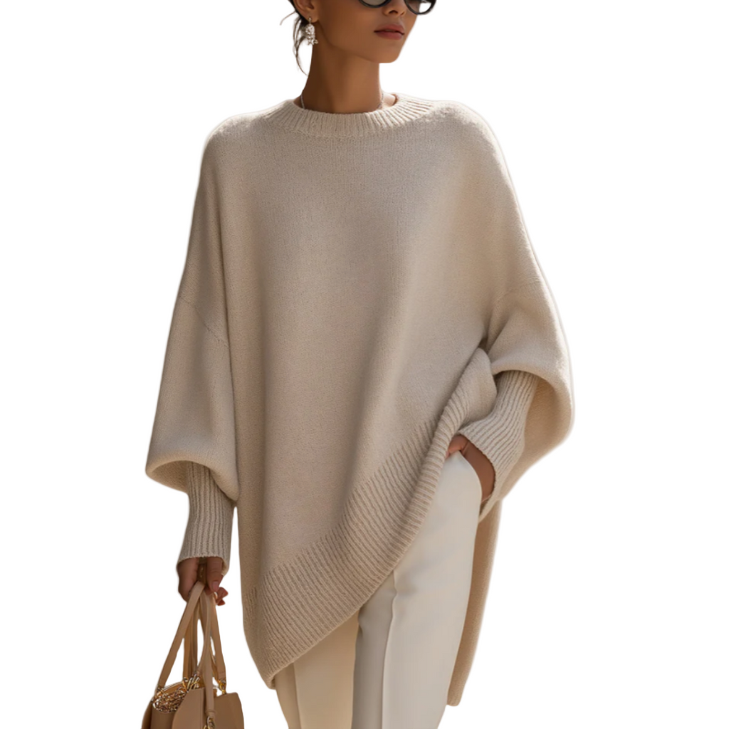 Solana | Oversize Poncho Pullover
