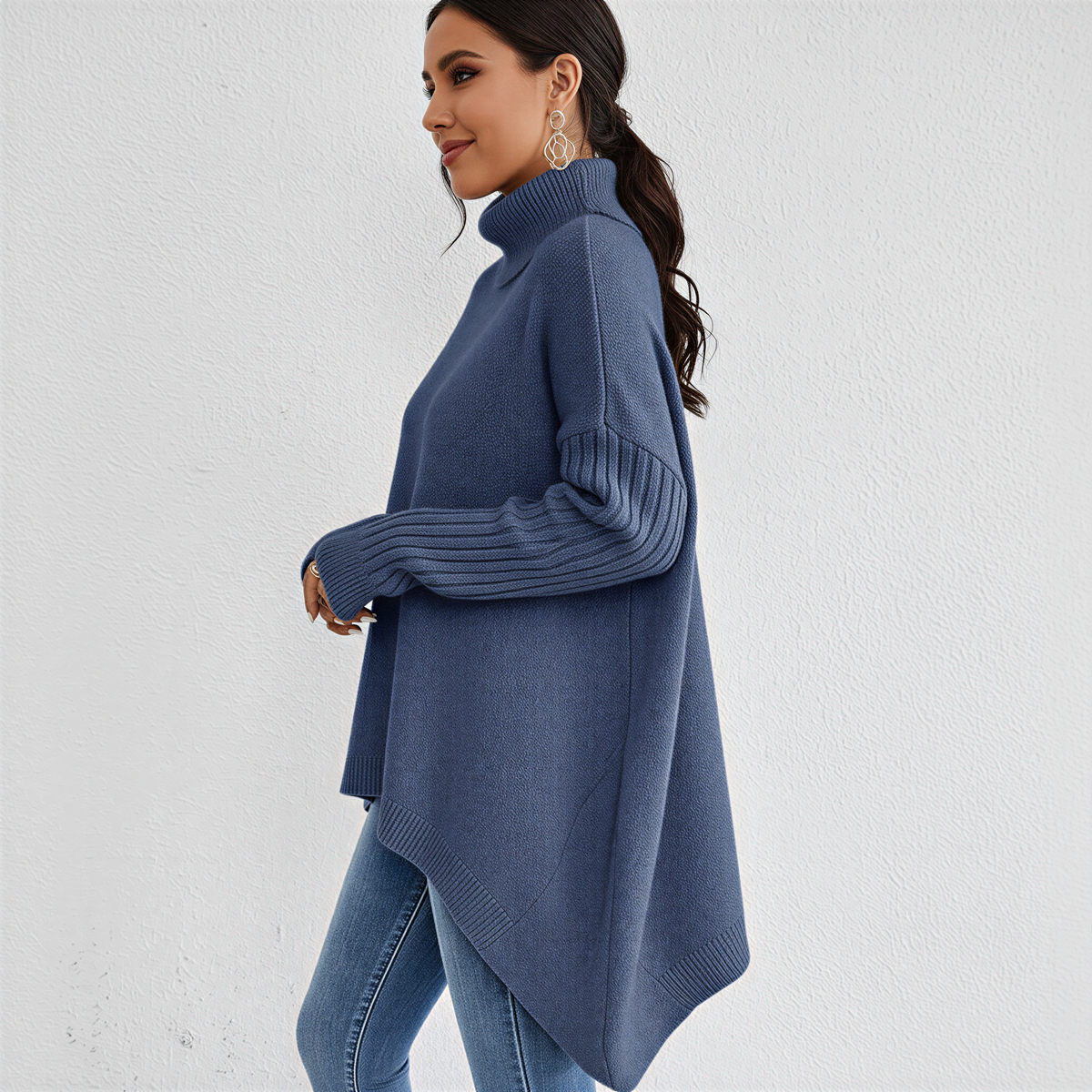 Kristin | Oversized Turtleneck Jumper